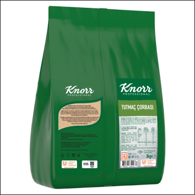 Knorr Tutmaç Çorbası 3KG - Bir paket KnorrTutmaç Çorbası ile 96 porsiyon çorba elde edebilirsiniz.